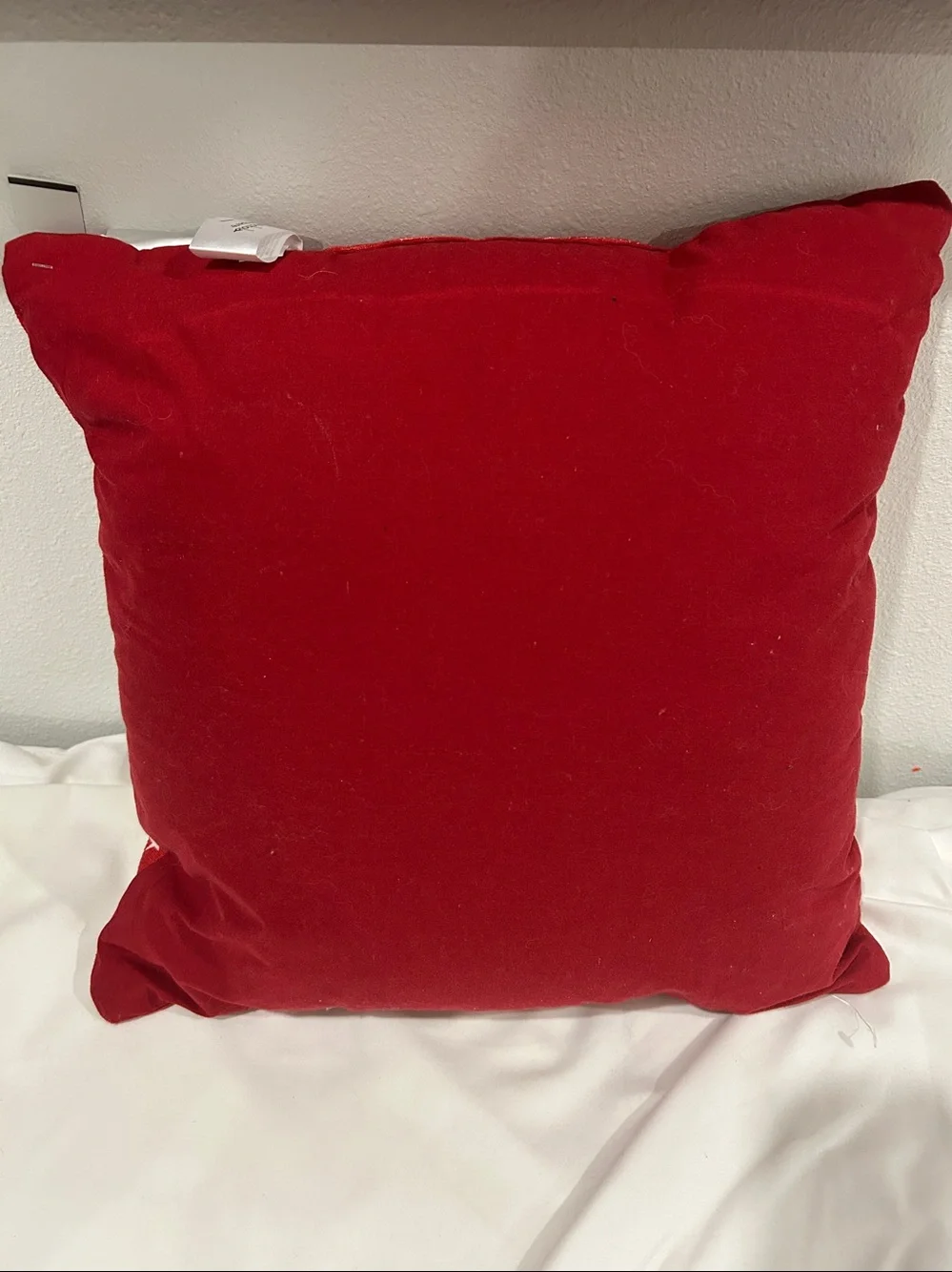 NWT St. Nicholas Square Christmas Village Throw Pillow
